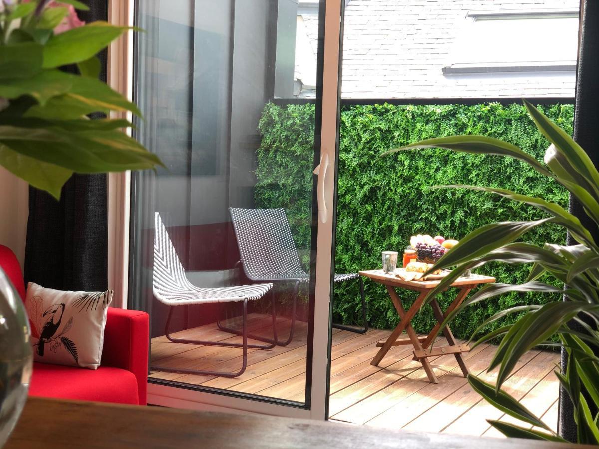 Appartement Centre-Ville Avec Terrasse Indus Vannes Exterior foto